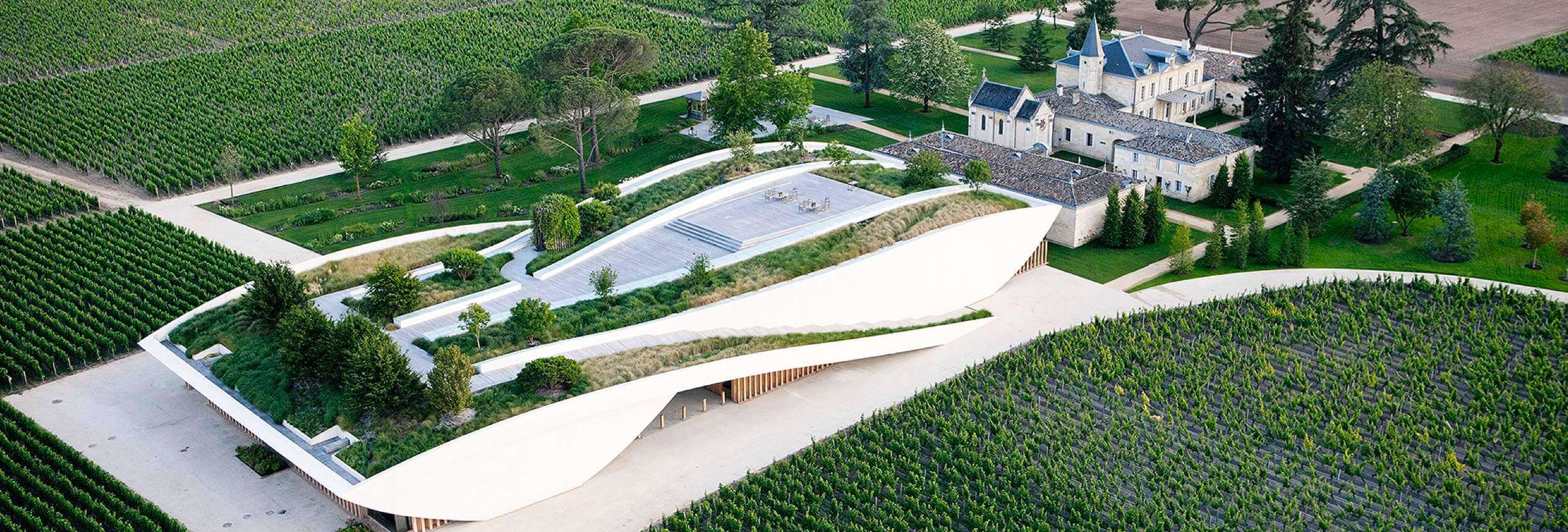 Travaux de voirie - Chai du Cheval Blanc à Saint-Emilion